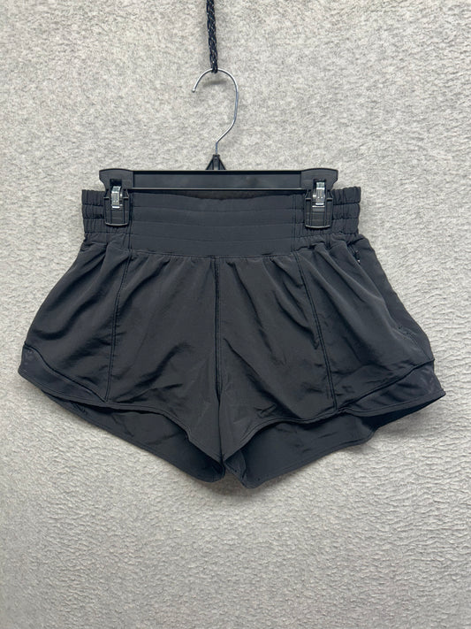 Lululemon Hotty Hot Short High-Rise 2.5" Size 4 Black (Second Release)