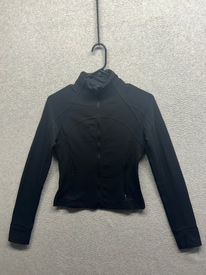 Lululemon Nulu Cropped Define Jacket Size 6 Black (First Release)