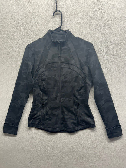 Lululemon Define Jacket Size 10 Heritage 365 Camo Deep Coal Multi