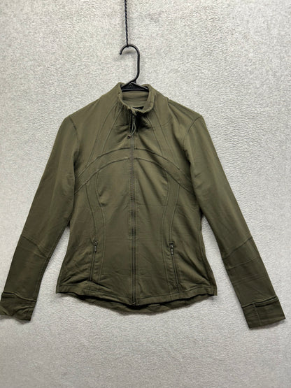 Lululemon Define Jacket Size 12 Dark Olive (First Release)