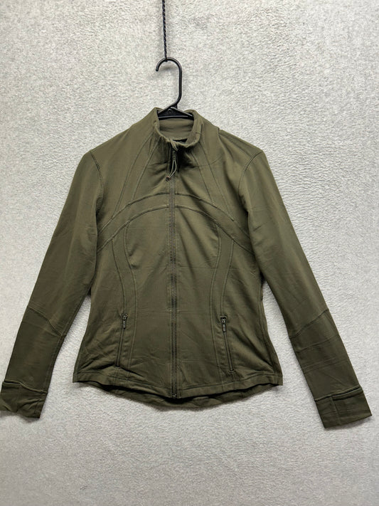 Lululemon Define Jacket Size 12 Dark Olive (First Release)