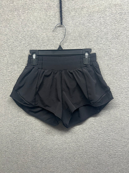 Lululemon Hotty Hot Short II 2.5" Size 4 Black