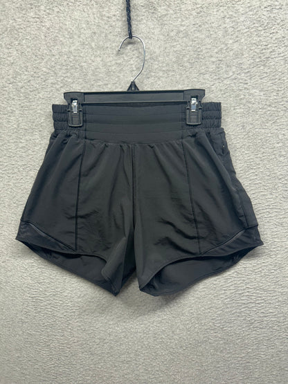 Lululemon Hotty Hot Short High-Rise Long 4" Size 4 Black