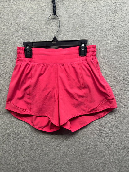 Lululemon Hotty Hot High-Rise Lined Short 4" Size 4 Lip Gloss