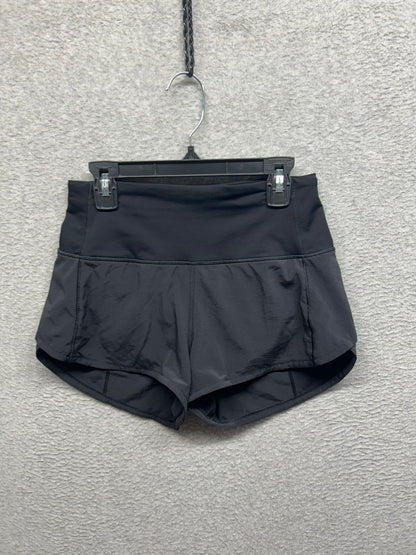 Lululemon Speed Up Short High-Rise 2.5" Size 2 Black (First Release)