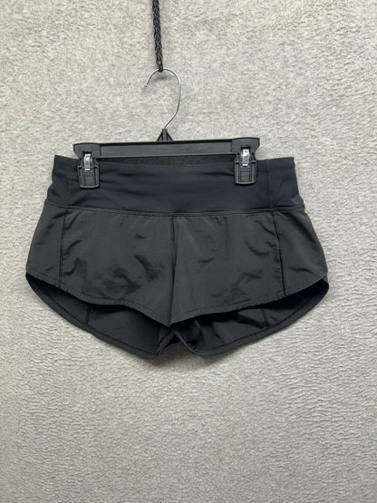 Lululemon Speed Up Short 2.5" Size 2 Black (First Release)