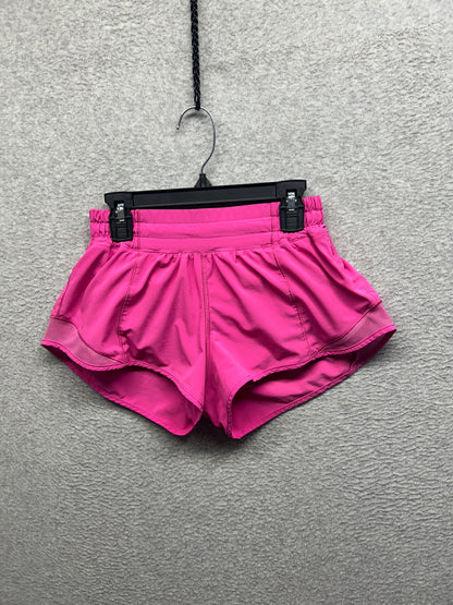 Lululemon Hotty Hot Low-Rise Short 2.5" Size 4 Sonic Pink