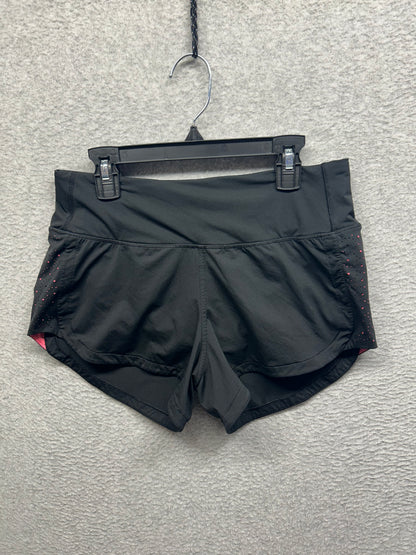 Lululemon Colour Me Quick Short 3" Size 4 Black / Flash Light Tone