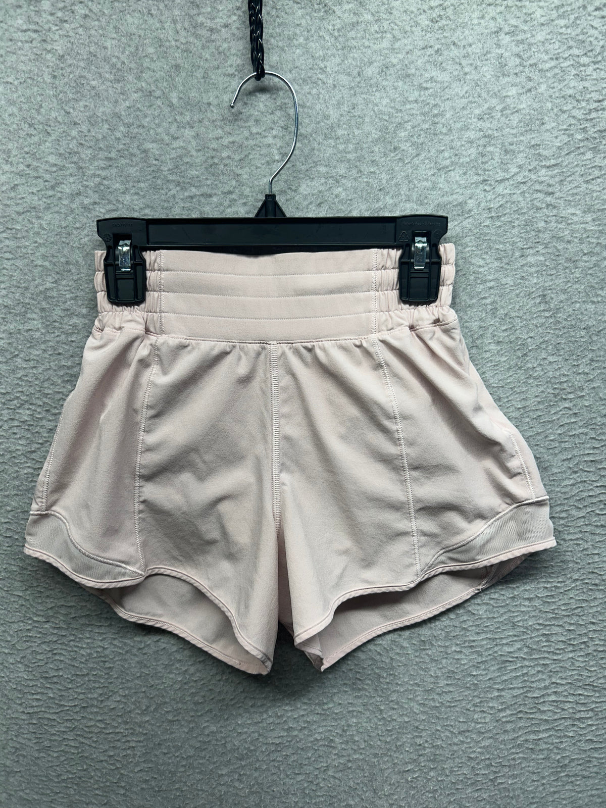 Lululemon Hotty Hot High-Rise Lined Short 4" Size 0 Meadowsweet Pink