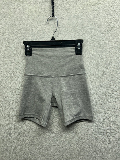 Lululemon Align High-Rise Short 6" Size 0 Heathered Core Medium Grey