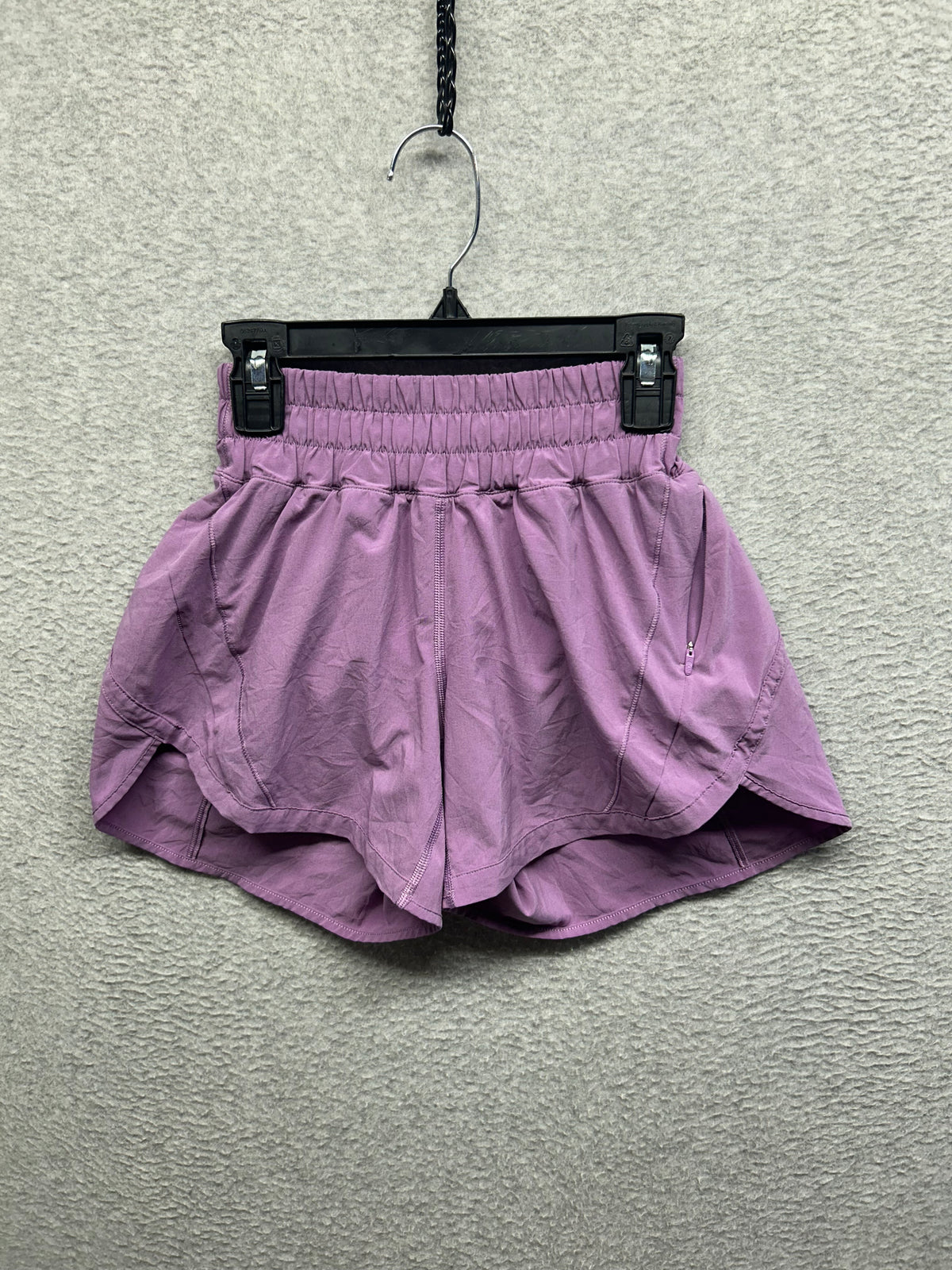 Lululemon Track That Mid-Rise Lined Short 5" Size 0 Wisteria Purple