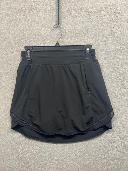 Lululemon Hotty Hot High-Rise Skirt Long Size 6 Black