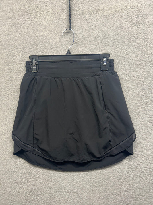 Lululemon Hotty Hot High-Rise Skirt Long Size 6 Black