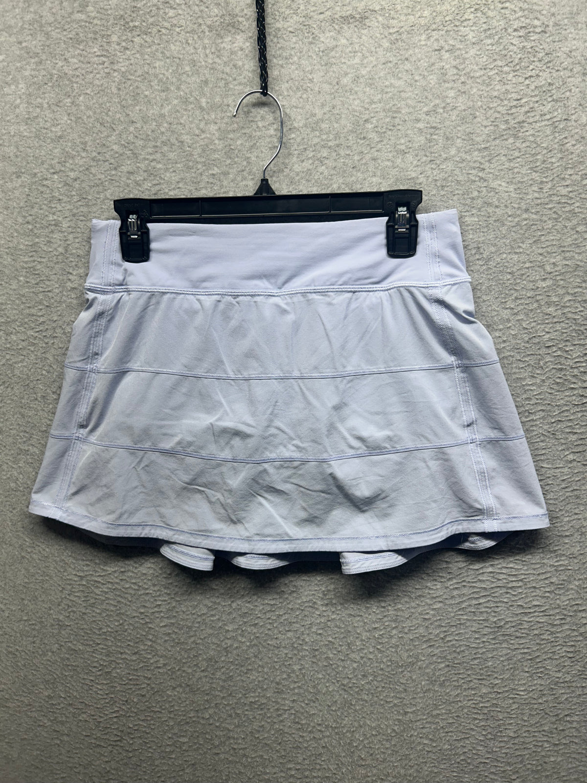 Lululemon Pace Rival Mid-Rise Skirt Long Size 6 Pastel Blue