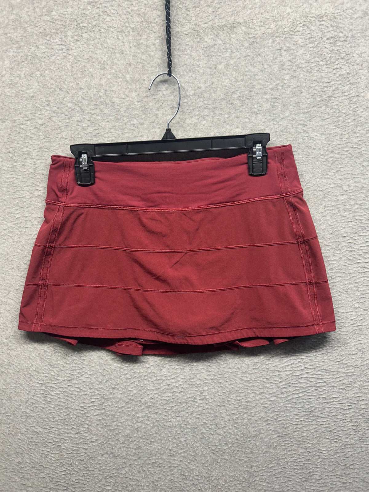 Lululemon Pace Rival Skirt 13" Size 6 Chianti