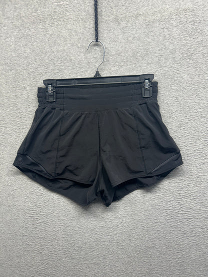 Lululemon Hotty Hot Short High-Rise 2.5" Size 6 Black