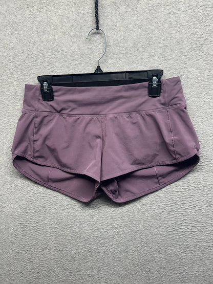 Lululemon Speed Up Short 2.5" Size 6 Smoked Mulberry