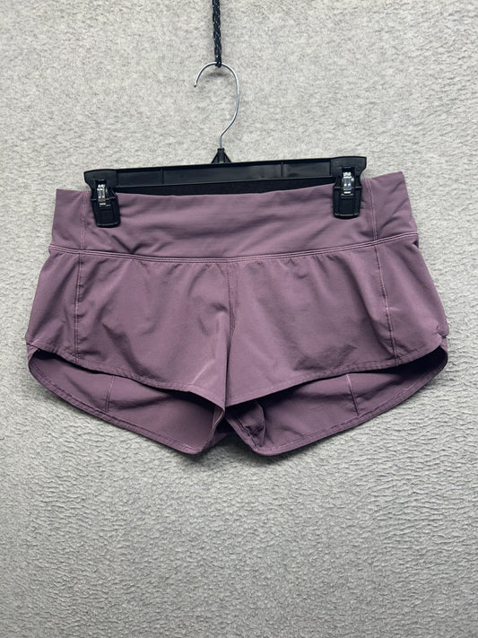 Lululemon Speed Up Short 2.5" Size 6 Smoked Mulberry