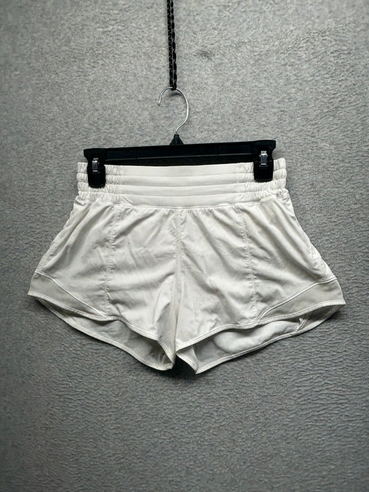 Lululemon Hotty Hot High-Rise Lined Short 2.5" Size 6 White