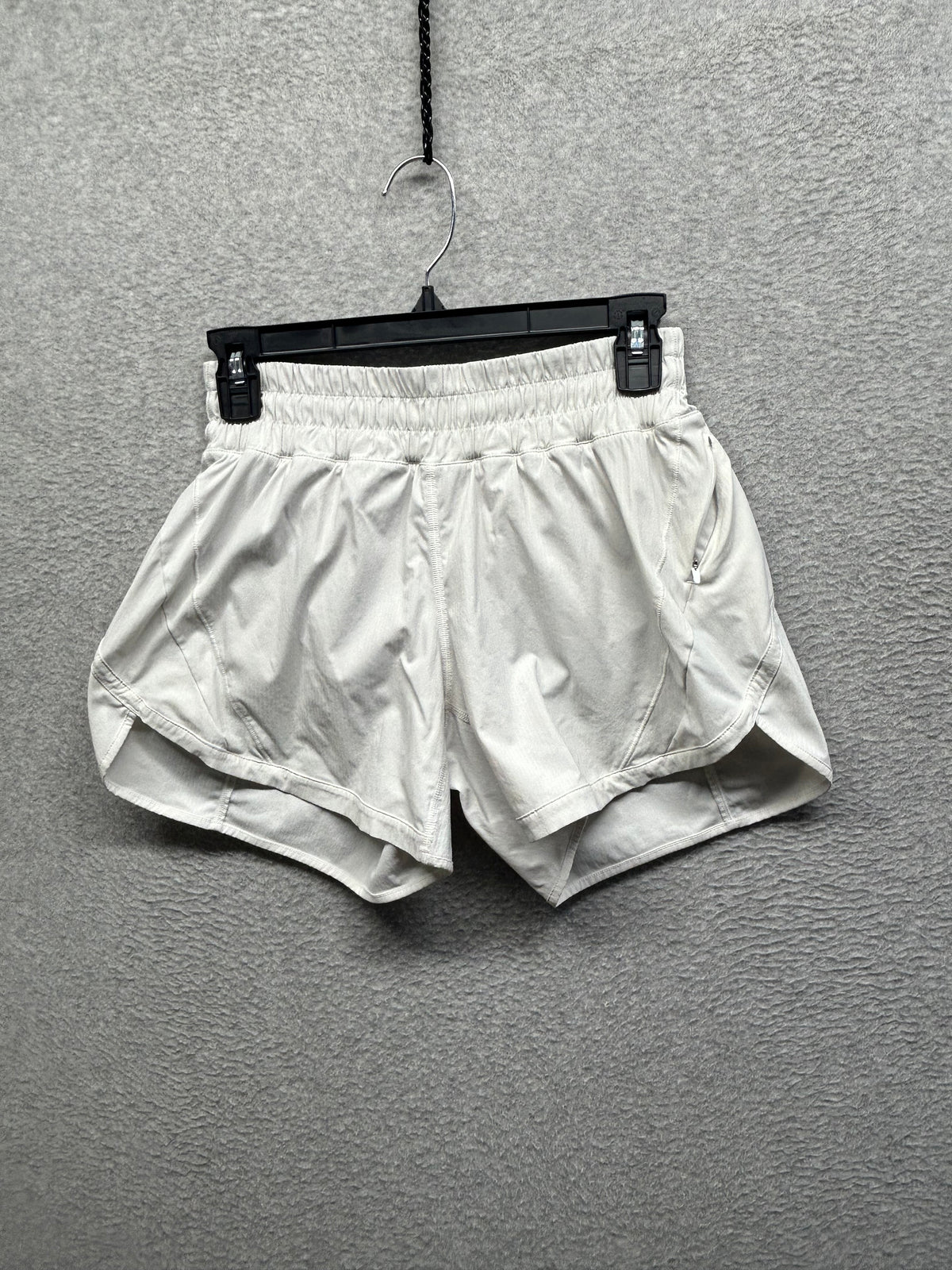 Lululemon Track That Short 5" Size 6 White
