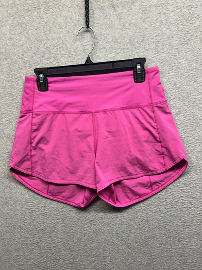 Lululemon Speed Up High-Rise Short 4" Size 6 Sonic Pink