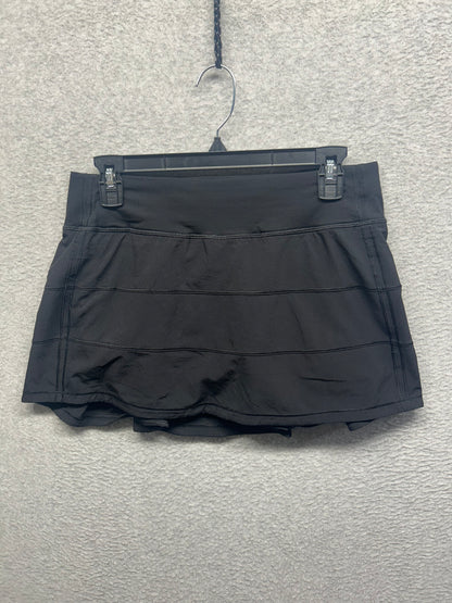 Lululemon Pace Rival Skirt 13" Size 6 Black