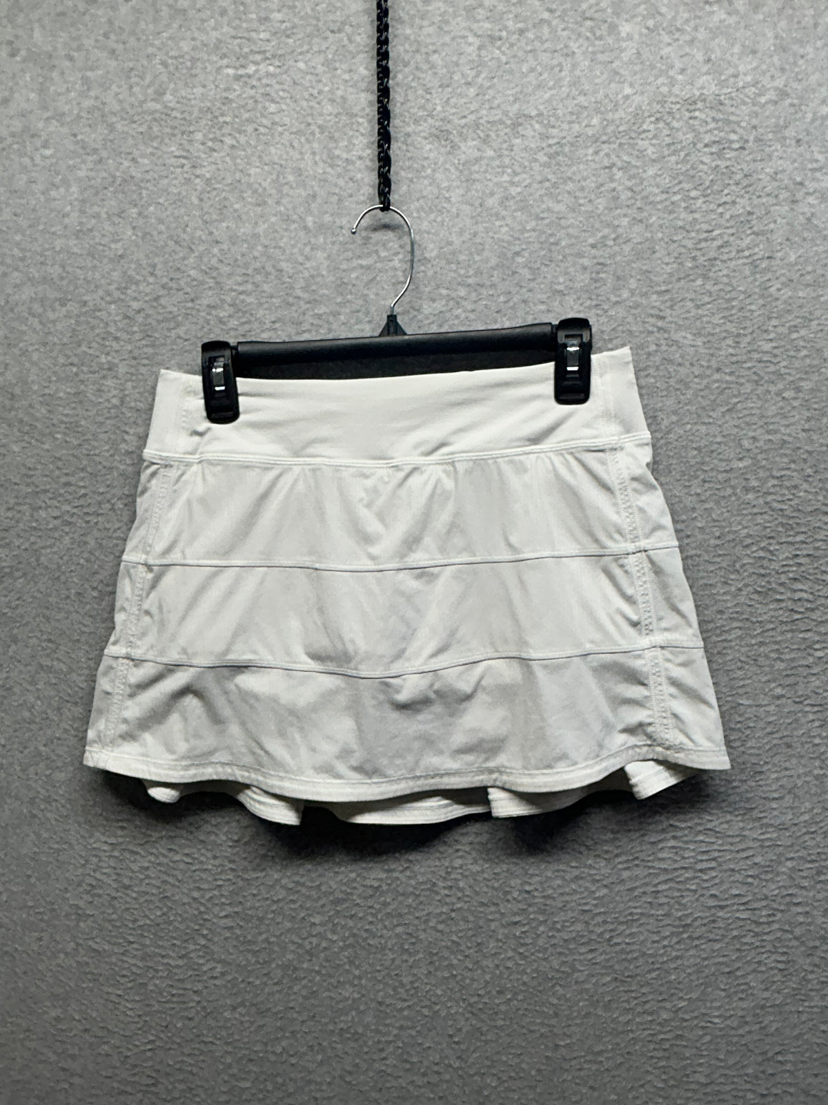 Lululemon Pace Rival Skirt (Tall) 4-way Stretch 15" Size 6 White