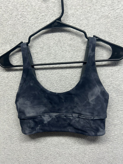 Lululemon Align Reversible Bra Size 6 Diamond Dye Pitch Grey Graphite Grey