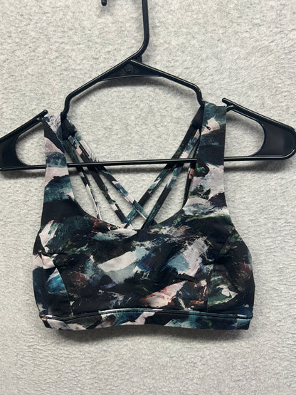 Lululemon Free To Be Serene Bra Size 6 Glacier Camo Starlight Multi