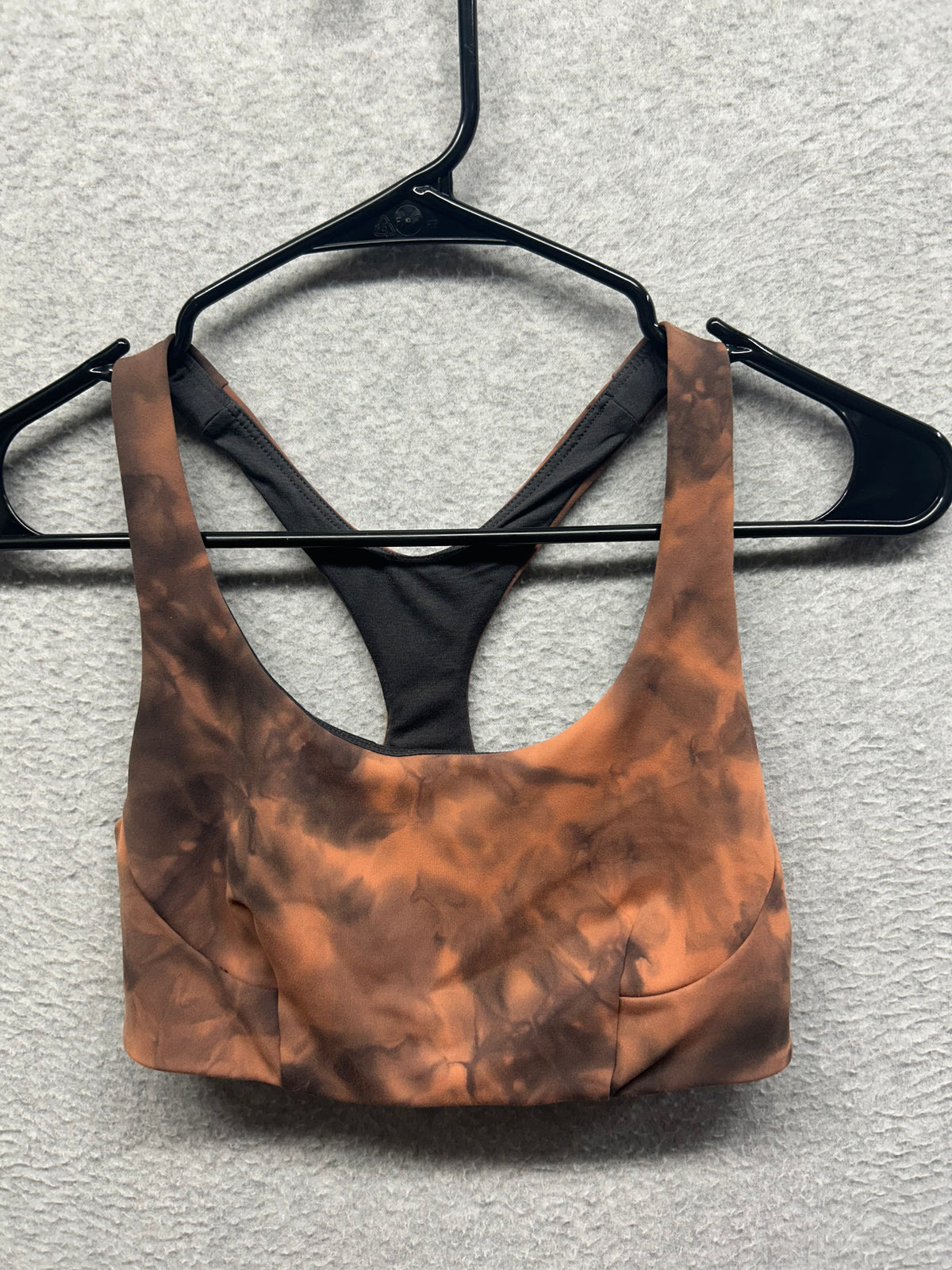 Lululemon Wunder Train Bra Size 6 Diamond Dye Canyon Rock Graphite Grey
