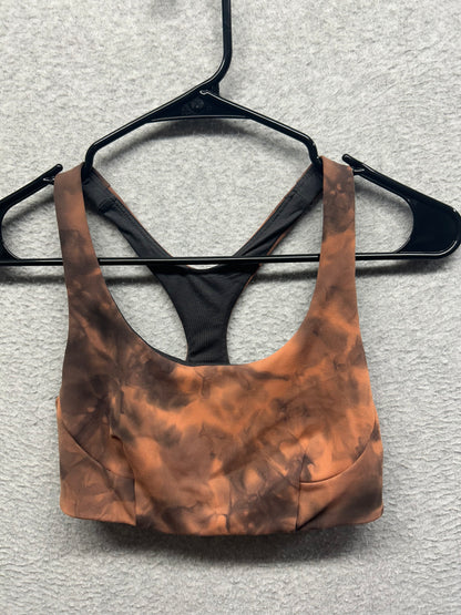 Lululemon Wunder Train Bra Size 6 Diamond Dye Canyon Rock Graphite Grey