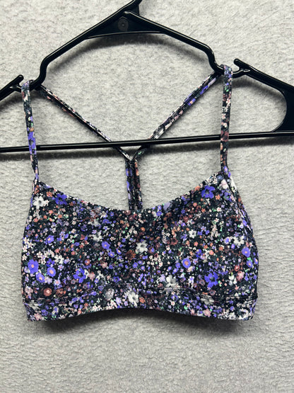 Lululemon Flow Y Nulu Bra Size 6 Flower Burst Multi