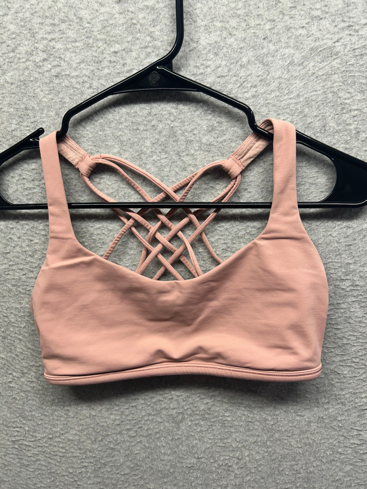 Lululemon Free To Be Bra Wild Size 6 Rose Tea