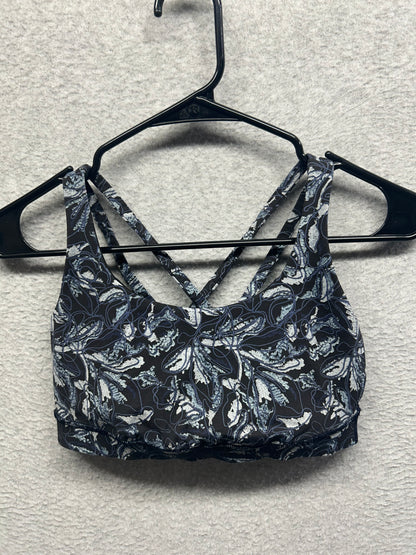 Lululemon Energy Bra Size 6 Embellished Multi