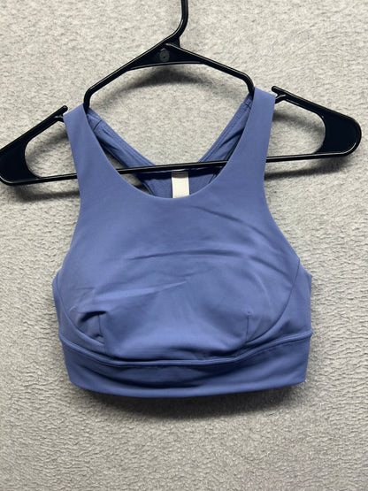 Lululemon Wunder Train Longline Bra Size 8 Water Drop