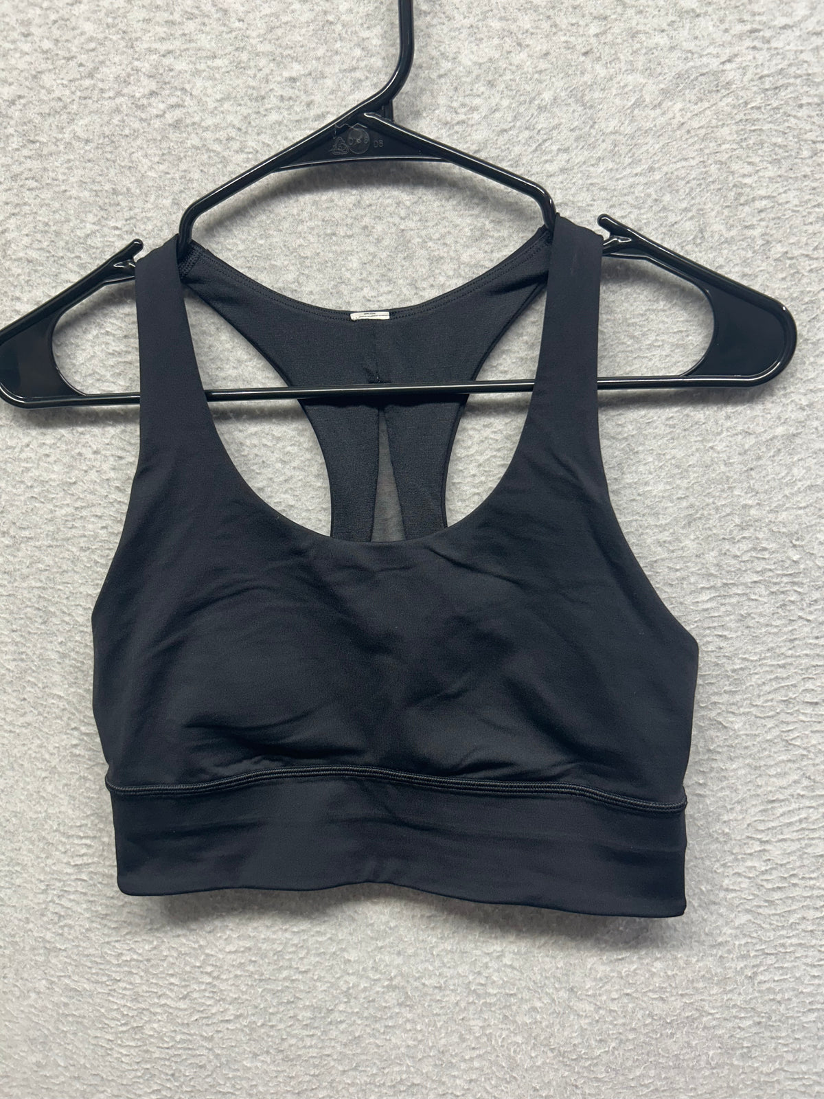 Lululemon Invigorate Bra Long Line Size 8 Black