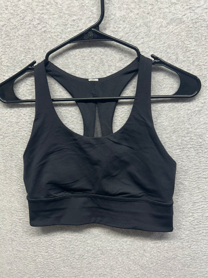 Lululemon Invigorate Bra Long Line Size 8 Black