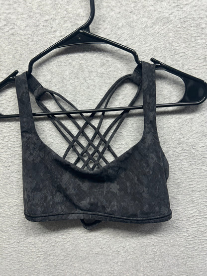 Lululemon Free to Be Bra Size 8 Wild Hideaway Camo Deep Coal Multi