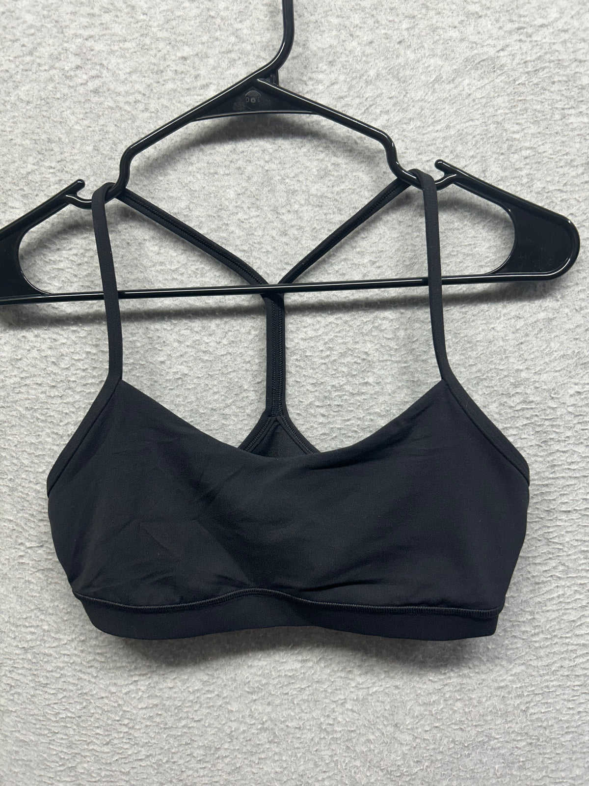 Lululemon Flow Y Bra Nulu Size 10 Black