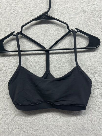 Lululemon Flow Y Bra Nulu Size 10 Black