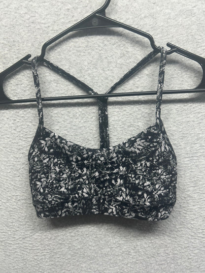 Lululemon Flow Y Bra Nulu Size 2 Blossom Overlay Starlight Multi