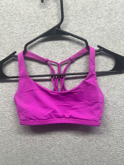 Lululemon Free To Be Zen Bra Size 2 Polar Pink