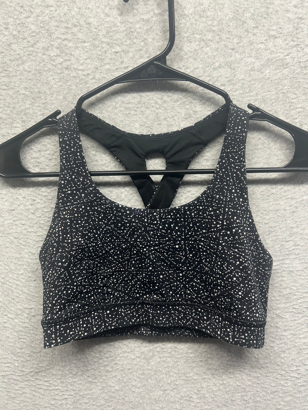 Lululemon Time To Sweat Bra Size 4 Night View White Black