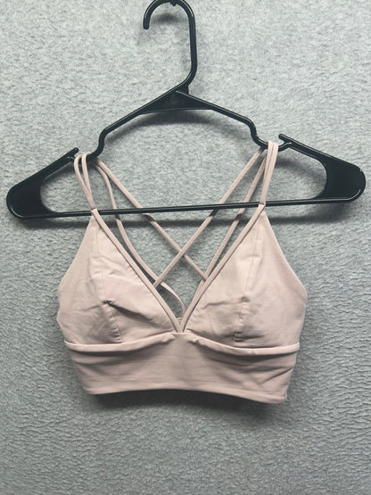 Lululemon Pushing Limits Bra Size 4 Mink Berry