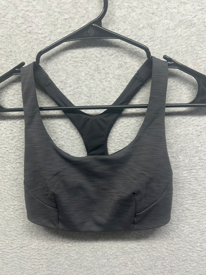 Lululemon Wunder Train Bra Size 4 Heathered Graphite Grey