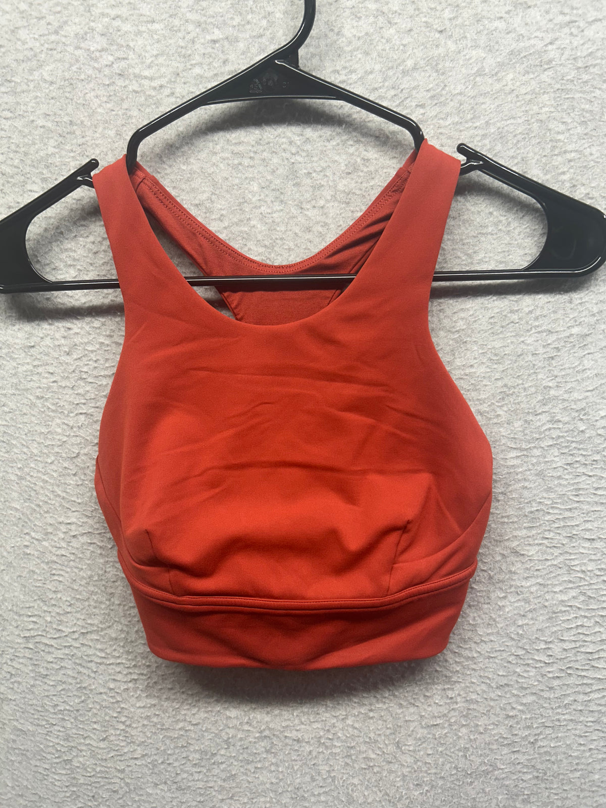 Lululemon Wunder Train Long-Line Bra Size 4 Dark Terracotta