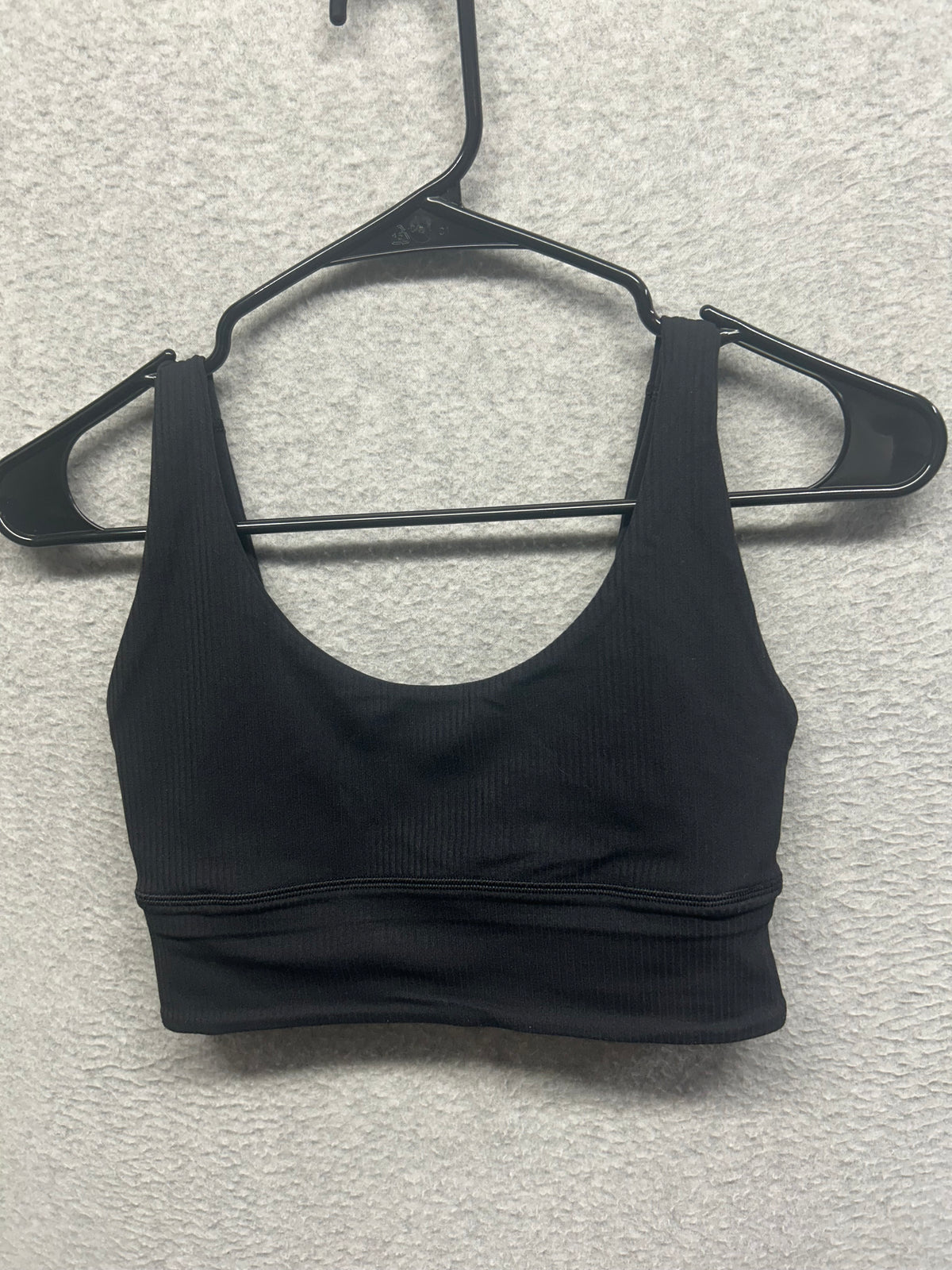 Lululemon Align Ribbed Bra Size 4 Black / Black