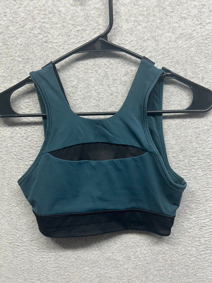 Lululemon Run The Day Bra Size 4 Submarine / Black