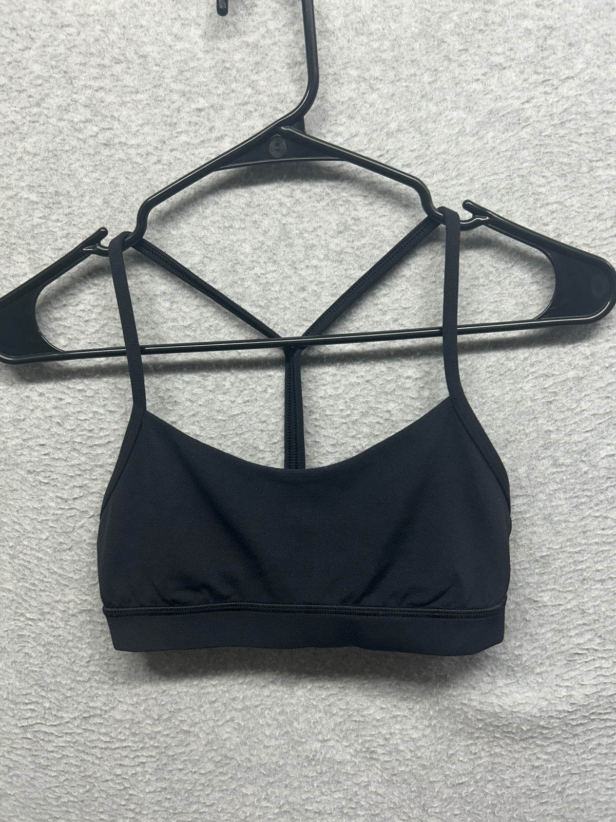 Lululemon Flow Y Bra Nulu Size 4 Black