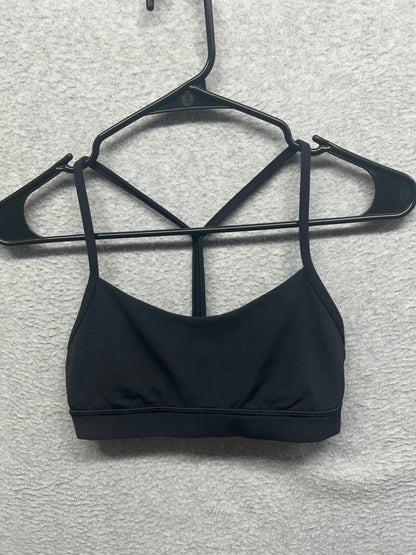 Lululemon Flow Y Bra Nulu Size 4 Black